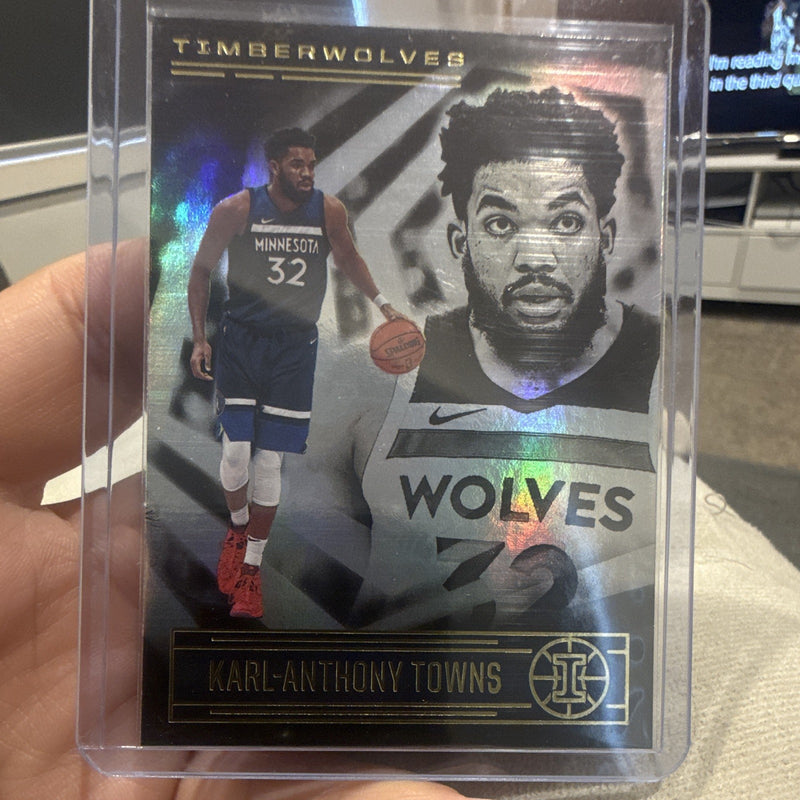 Panini Illusions 2020 21 Karl Anthony Towns Insert #150 Timberwolves NBA0