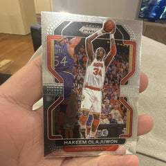Panini Prizm 2021 22 Hakeem Olajuwon Base Set Houston Rockets 2650