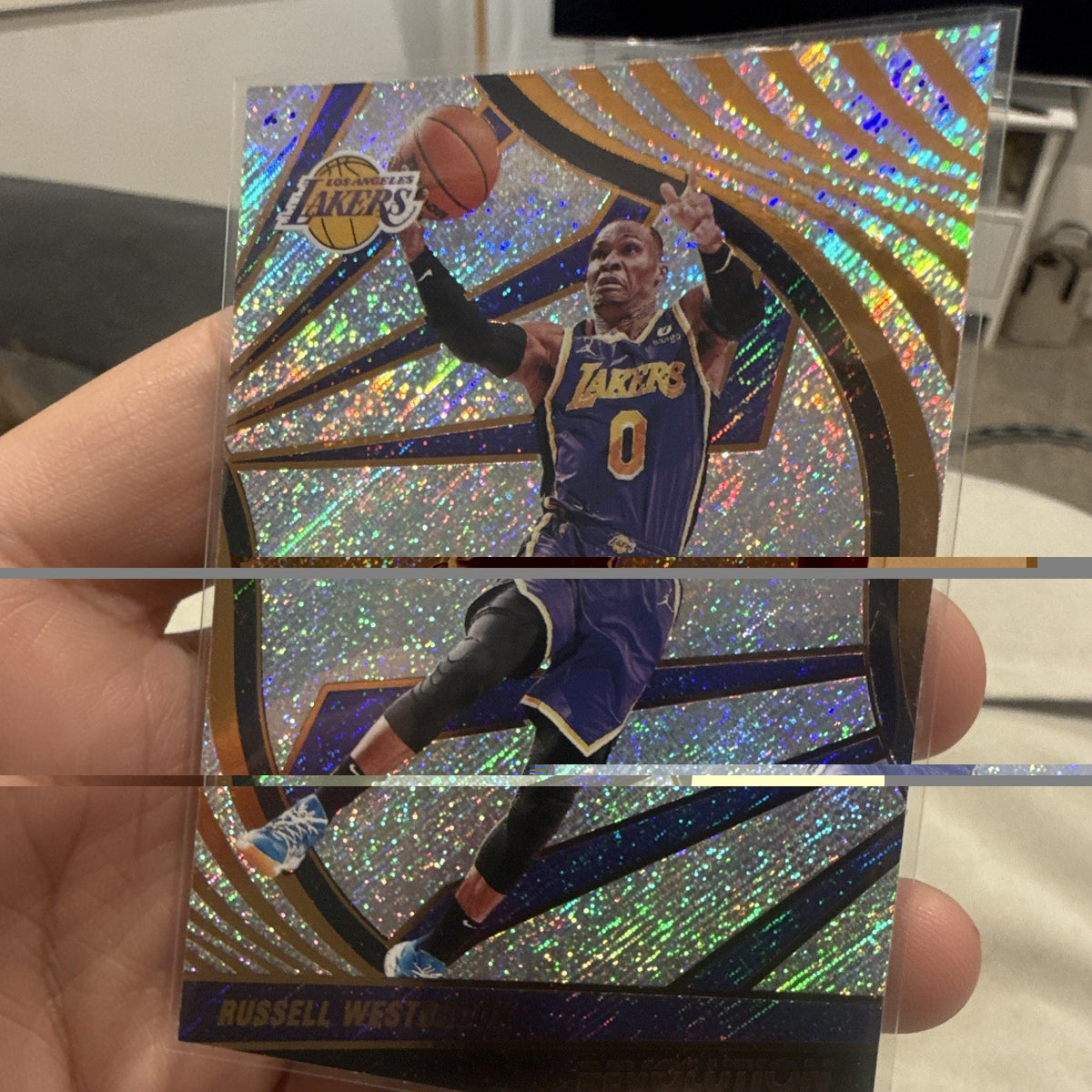 Panini Revolution 2021 22 Russell Westbrook Los Angeles Lakers #77 Hologram0