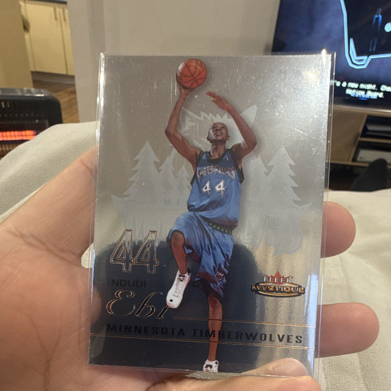 Fleer Mystique Ndudi Ebi Minnesota Timberwolves 03 04 #110 492/999 Insert0