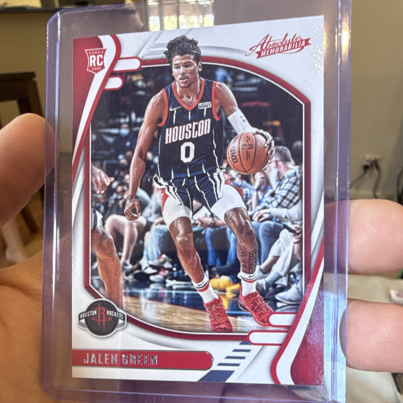 Panini 2021 22 Chronicles Absolute Jalen Green Rookie Houston Rockets #2210