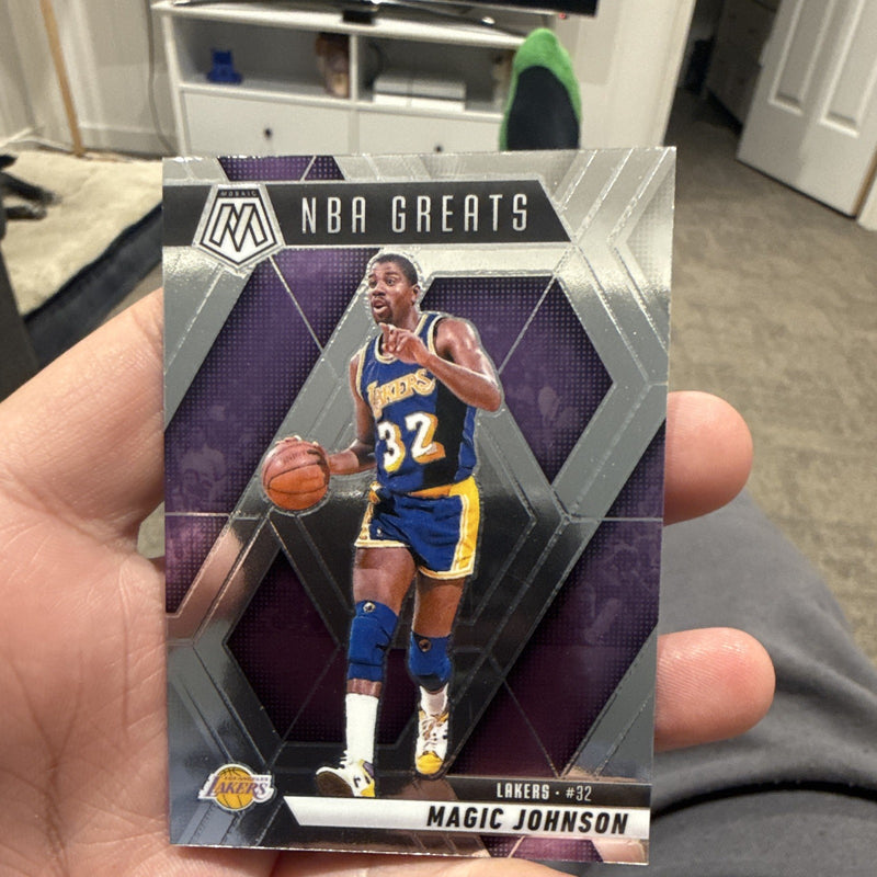 Panini 2024 25 Mosaic NBA Greats Insert #296 Magic Johnson Lakers0