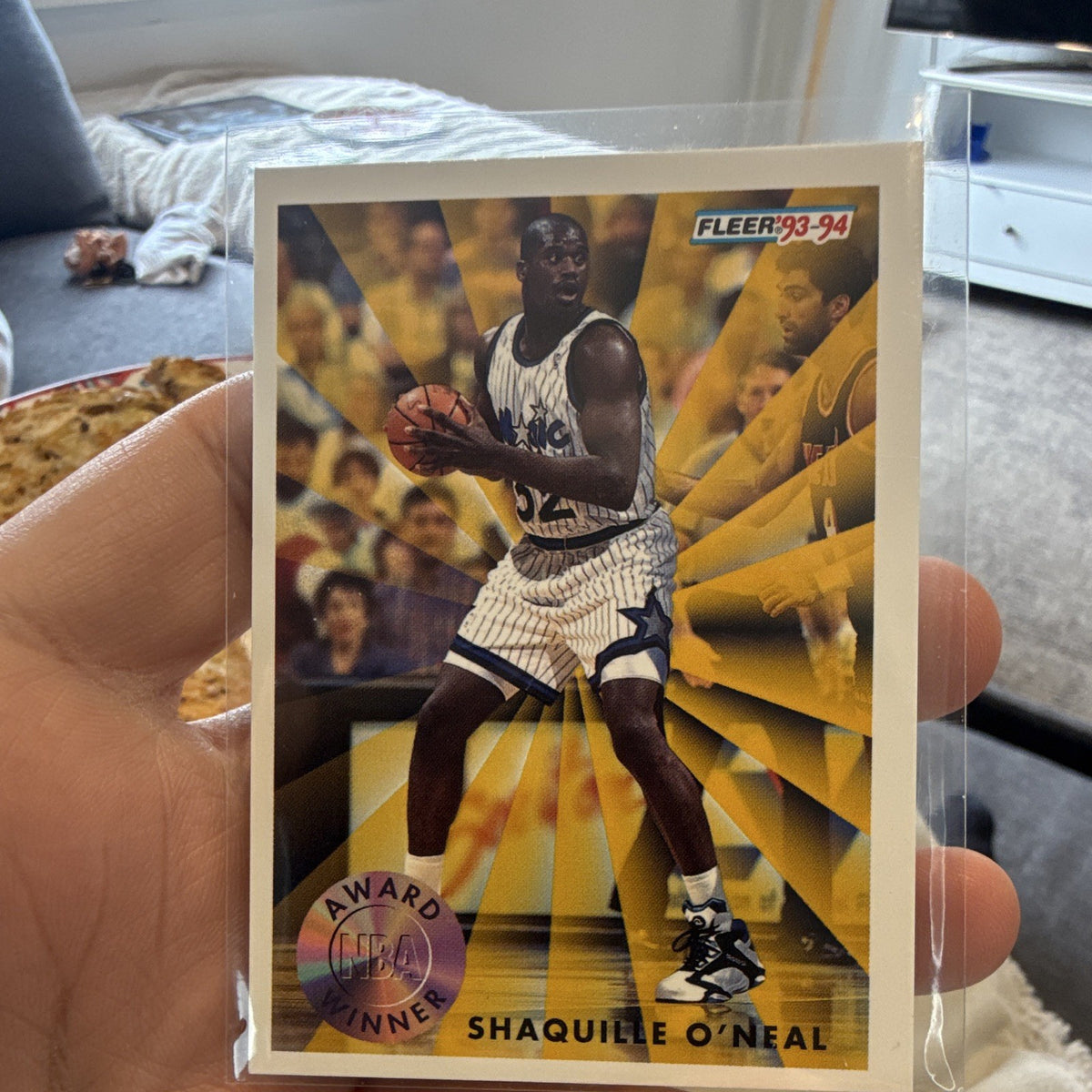 Fleer 1993 94 Shaquille O'Neal Award Winner Rookie of the Year #231 NBA0