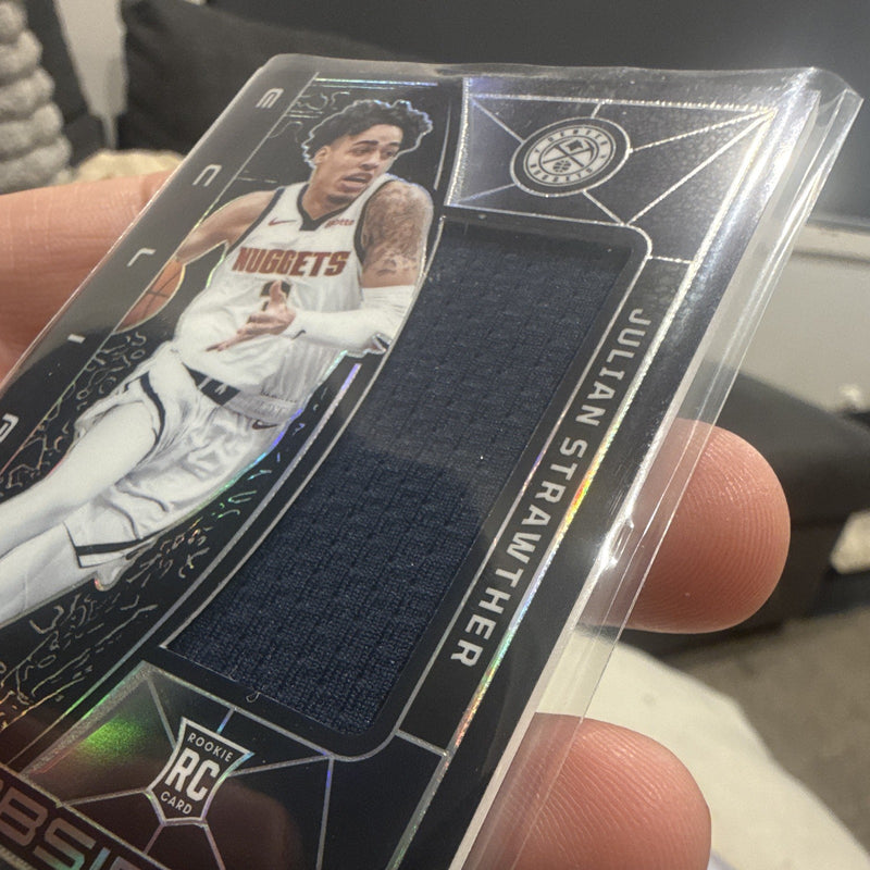 Panini Obsidian Julian Strawther RC Patch Denver Nuggets EM JST 112/2494