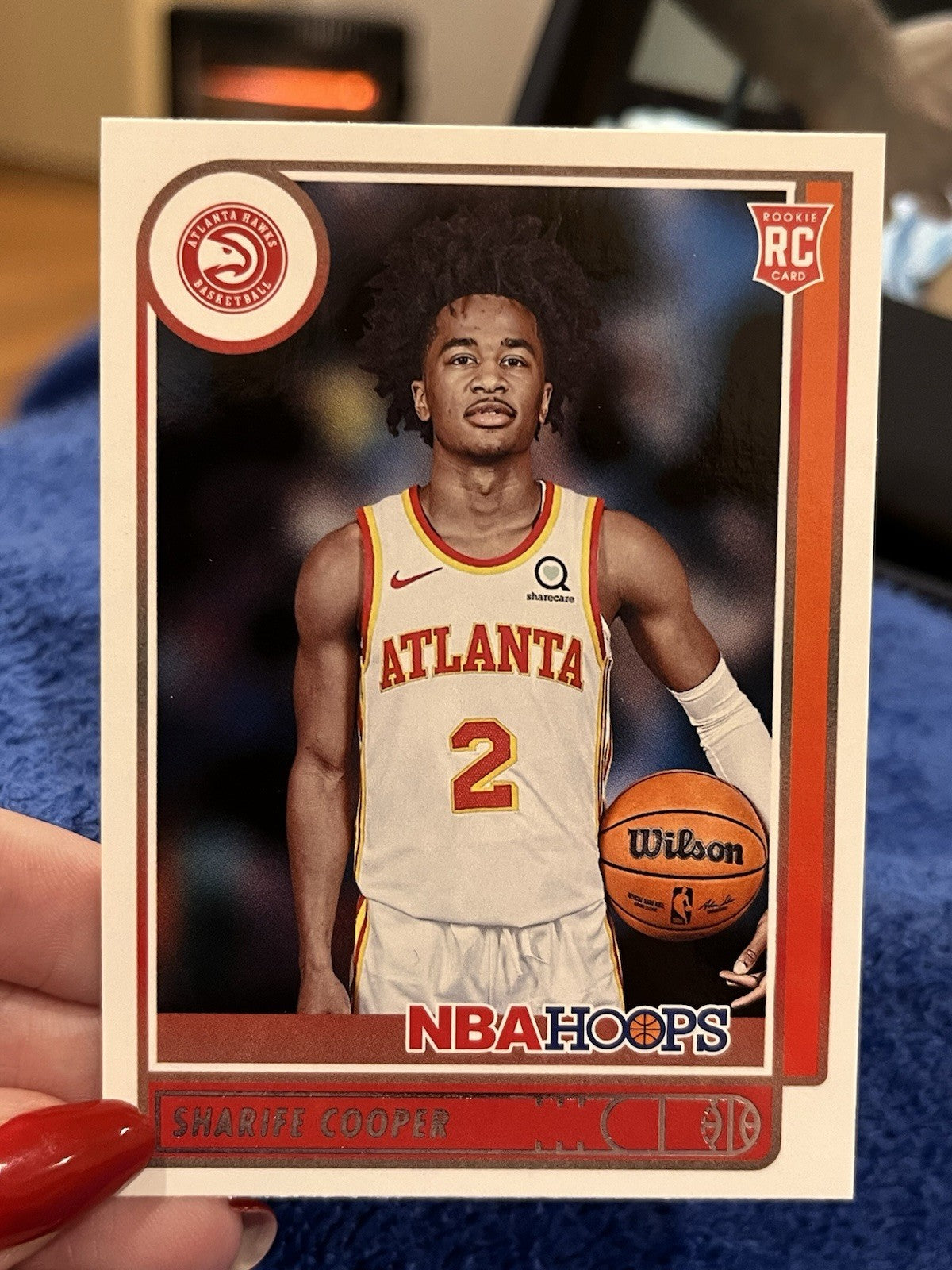 Panini 2021 22 NBA Hoops Sharife Cooper Rookie Atlanta Hawks #2491