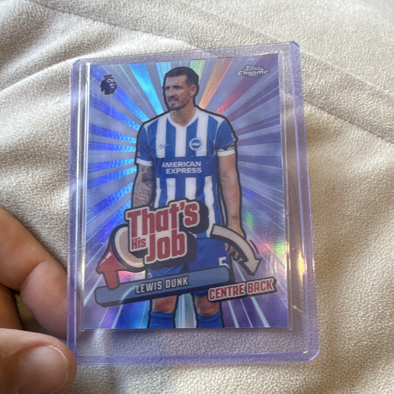Topps Chrome Premier League That's His Job Lewis Dunk THJ-2 Brighton0