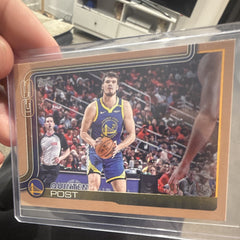 Topps Flagship Quinten Post Gold Parallel #139 Warriors 053/2025 2024 250
