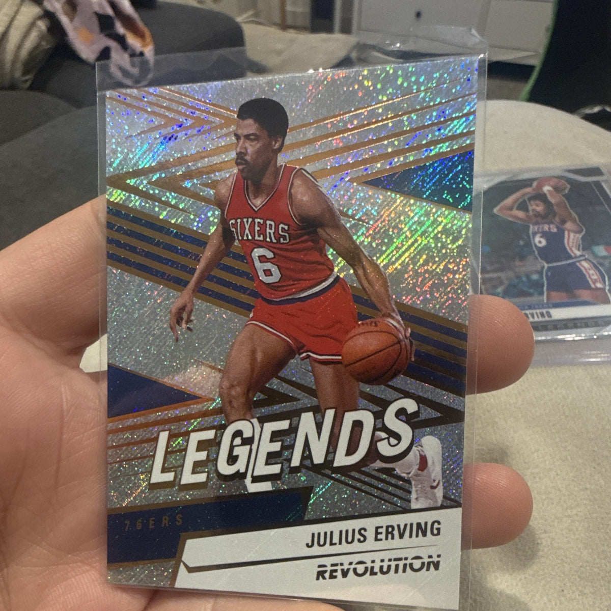 Panini 2024 25 Revolution Basketball Legends Julius Erving 76ers #1530