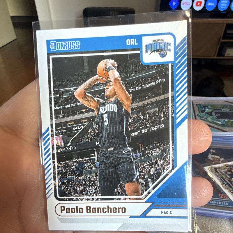 Panini Donruss 2024 25 Paolo Banchero Base Set No. 2 Orlando Magic0
