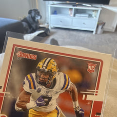 2020 Panini Donruss Football Grant Delpit Cleveland Browns Rookie RC #2722
