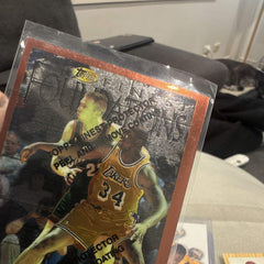 Topps Finest Foundation Insert Shaquille O'Neal Lakers #243 1996 972