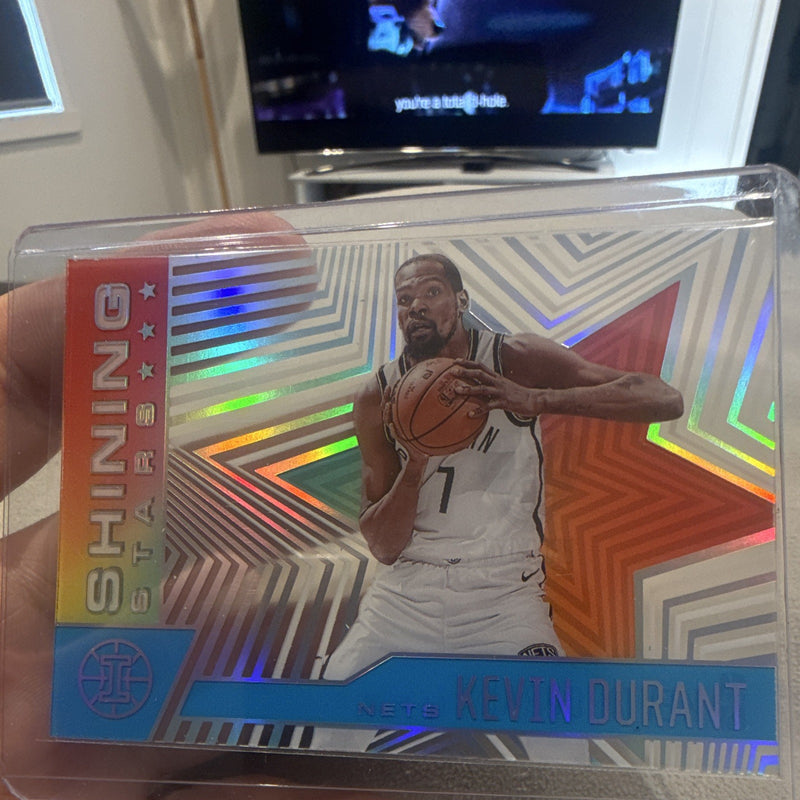 Panini Illusions 2020 21 Kevin Durant Shining Stars Insert No.10 Nets0