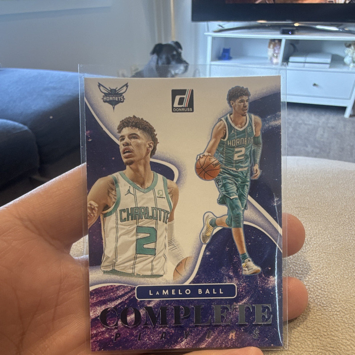 Panini 2021 22 Donruss Complete Players Insert LaMelo Ball Hornets No. 20