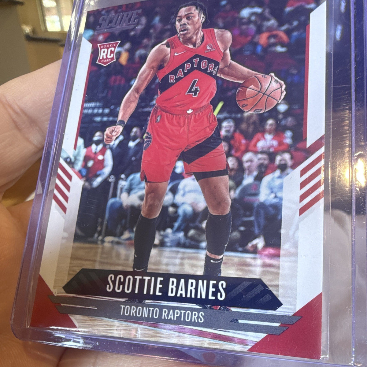 Panini Chronicles Score Scottie Barnes Rookie Toronto Raptors #144 2021 223