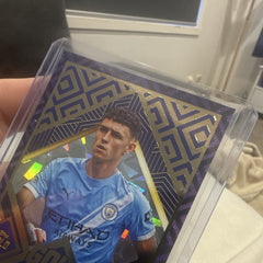 Topps Gold Phil Foden Insert Topps Premier League Soccer   Manchester City 20252