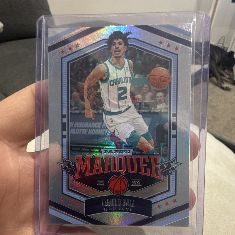 Panini 2021 22 Chronicles Marquee Insert LaMelo Ball Charlotte Hornets 3610
