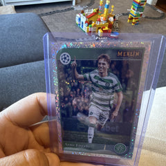 Topps Merlin Collections Arne Engels Parallel/Variety Celtic FC UCL #1942