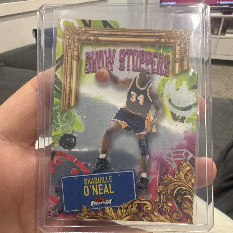 Topps Finest Show Stoppers Insert Shaquille O'Neal S 8 2025 LA Lakers0