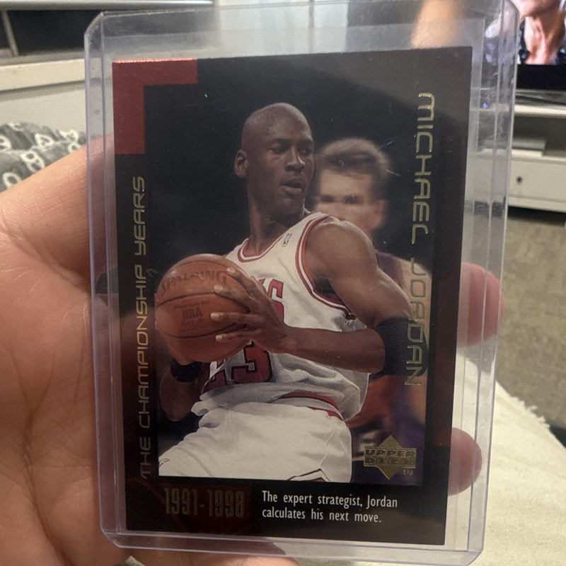 Upper Deck Michael Jordan The Championship Years Insert Chicago Bulls #43 NBA0