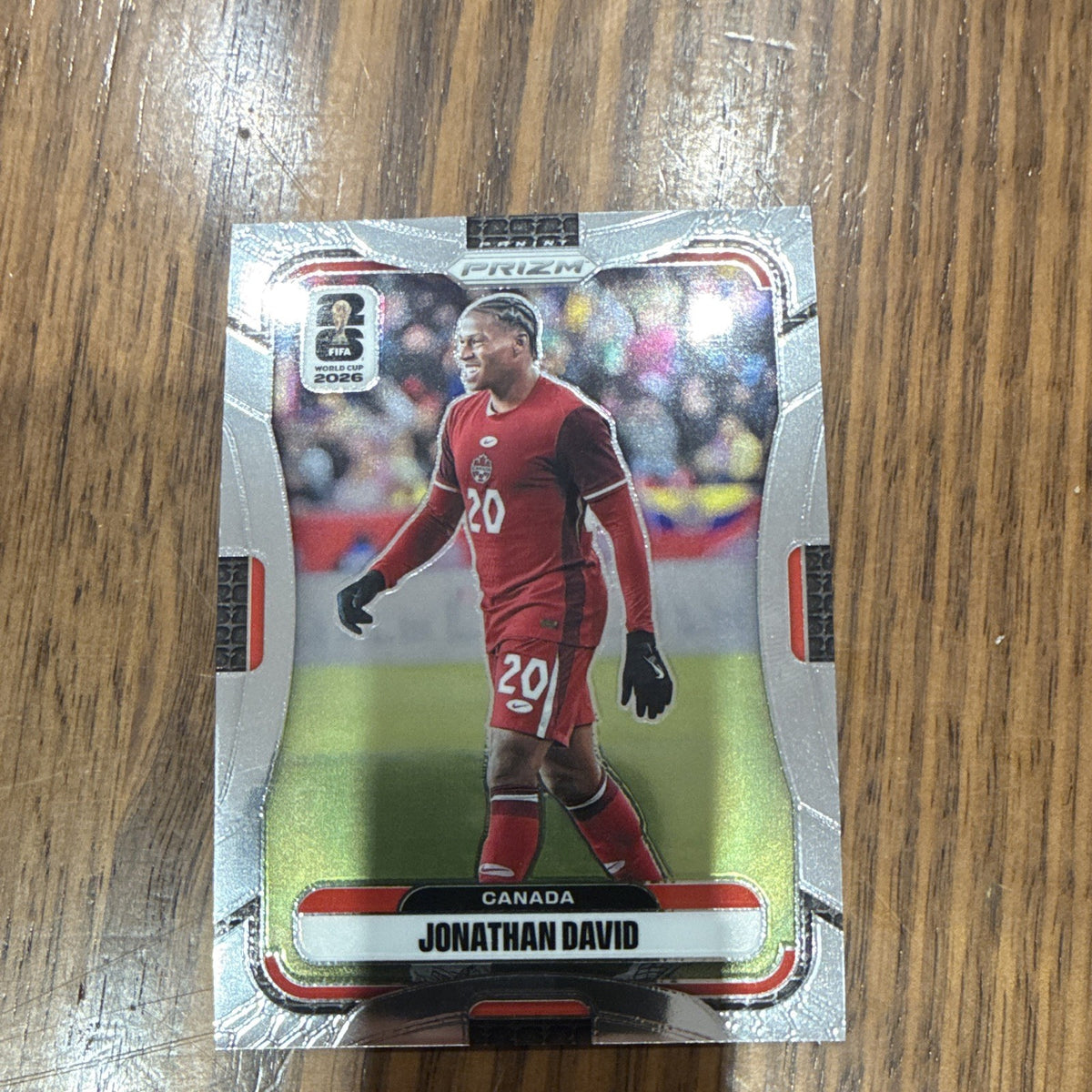 Panini 2026 Prizm FIFA World Cup Jonathan David Canada #167 Prizm1