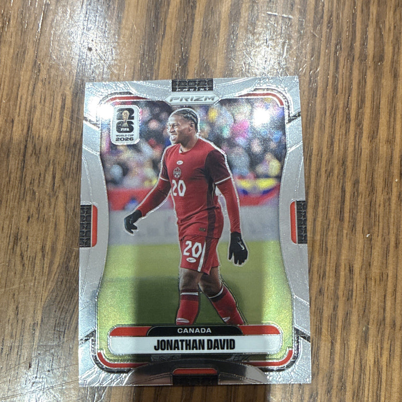 Panini 2026 Prizm FIFA World Cup Jonathan David Canada #167 Prizm1