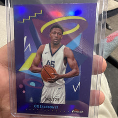 Topps Finest GG Jackson II Purple Parallel 042/125 #243 Memphis Grizzlies0