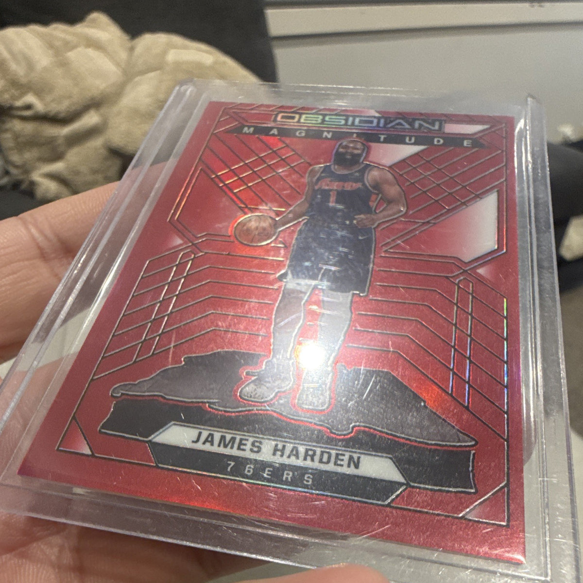 Panini Obsidian Magnitude James Harden 2021 22 #39 Philadelphia 76ers3