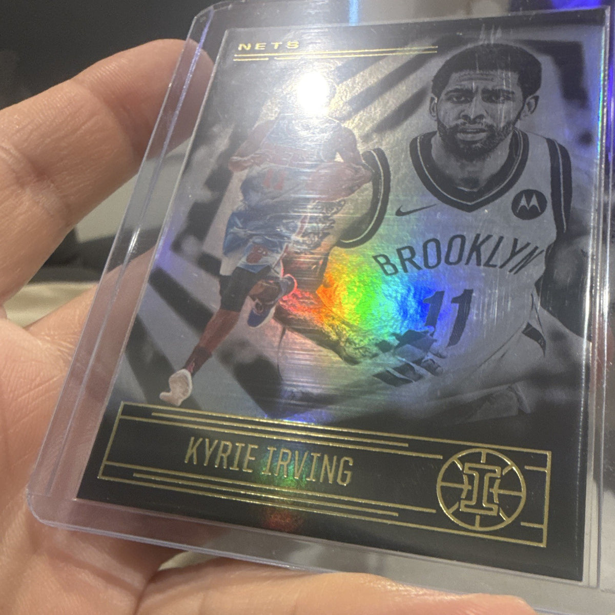 Panini 2020 21 Illusions Kyrie Irving Brooklyn Nets #52 Parallel/Variety3