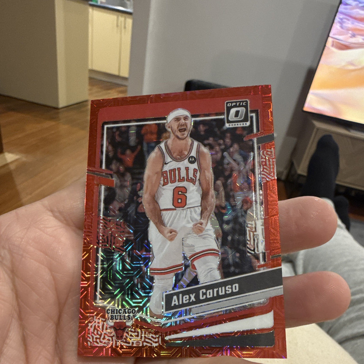 Panini Donruss Optic 2023-24 Alex Caruso #58 Chicago Bulls Serial 15/883