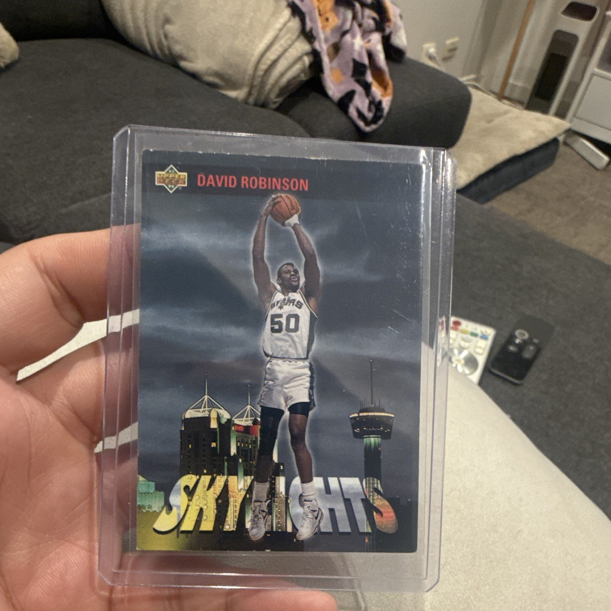 Upper Deck 1993 Skylights Insert David Robinson San Antonio Spurs #474 NBA0