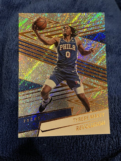 Panini 2024 25 Revolution Basketball Tyrese Maxey Parallel #35 76ers1