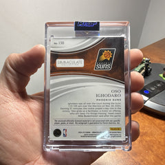 Panini Immaculate 2024 25 Oso Ighodaro RC Auto Patch 05/15 No.1384