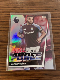 John McGinn Full Force Insert Topps Premier League 2025/26 #35 Aston Villa0