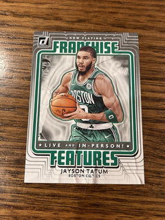 Panini Donruss 2020 21 Jayson Tatum Franchise Features No. 2 Boston Celtics0