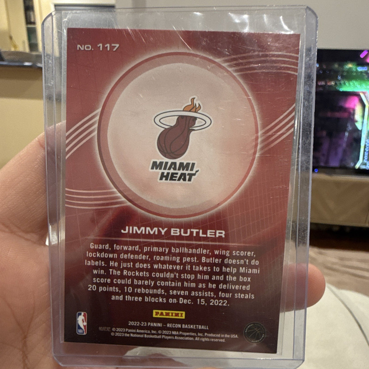 Panini 2022 23 Recon Jimmy Butler Miami Heat #117 Basketball Trading Card1
