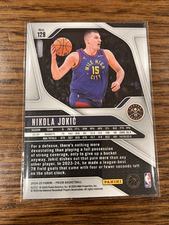 Panini Prizm 2024 25 Base Set Nikola Jokić Denver Nuggets #1292