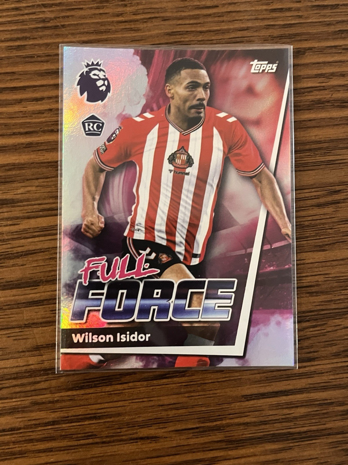 Wilson Isidor Full Force RC Topps Premier League 2025/26 Insert #3590