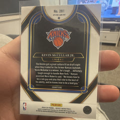 Panini Select 2024 25 Kevin McCullar Jr Rookie Courtside Prizm #281 Knicks1