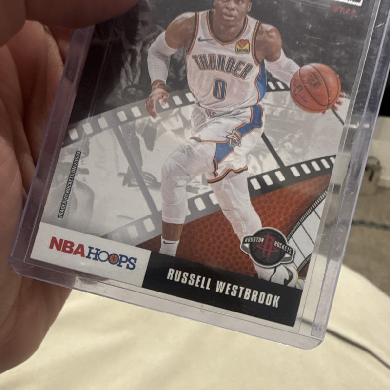 Panini 2019 20 Hoops Lights Camera Action Russell Westbrook No. 13 Rockets3