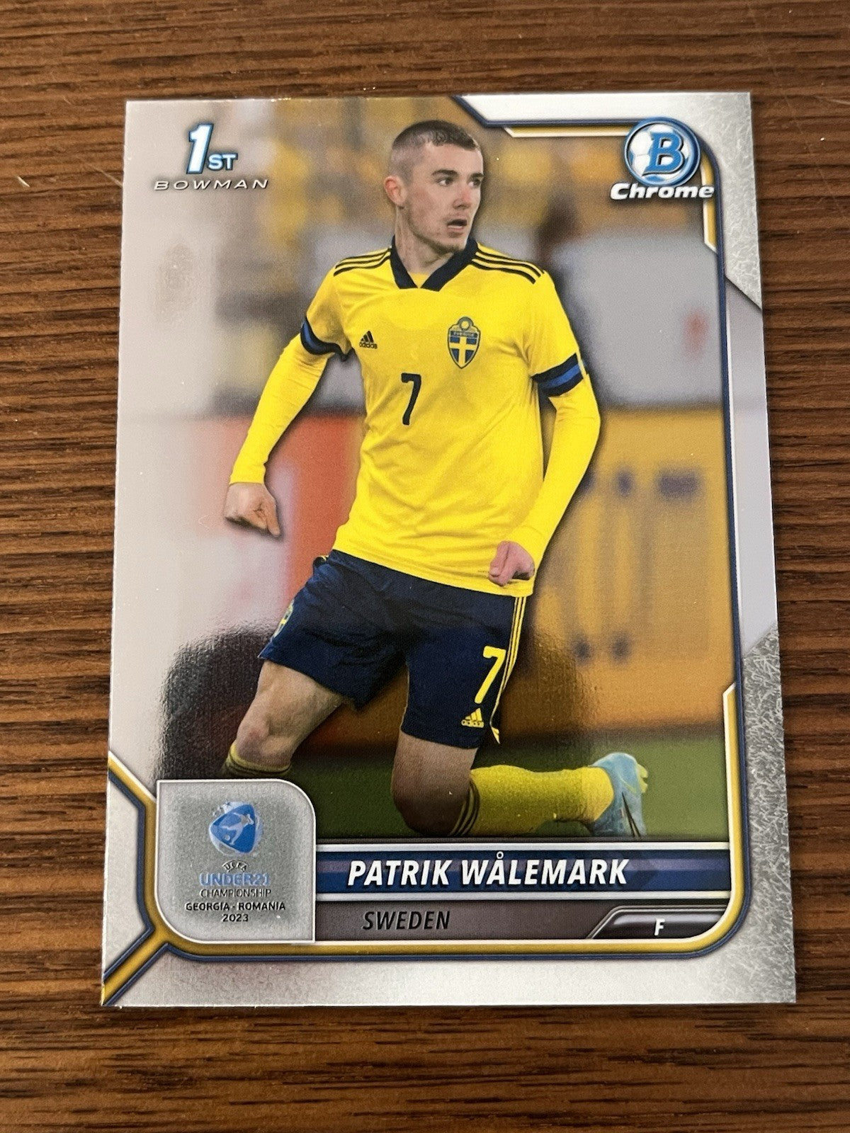 Topps Bowman Chrome 2022 Patrik Wålemark 1st Bowman Sweden Soccer 581