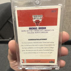 Fleer 2007 08 NBA Michael Jordan Chicago Bulls Memorabilia M47TX1