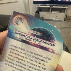 Shai Gilgeous Alexander Launched Into Orbit LIO 17 Topps Chrome Thunder2