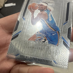 Panini 2024 25 Prizm Basketball Dominance #11 Shai Gilgeous Alexander OKC3