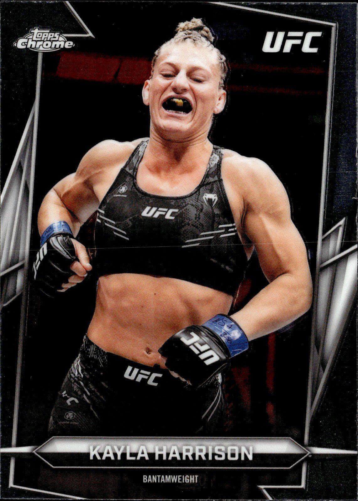 Kayla Harrison Base 55 Topps Chrome NM0