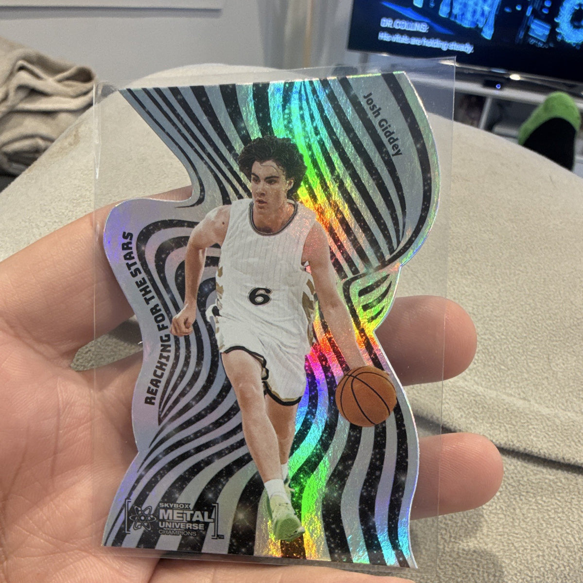 SkyBox Josh Giddey Reaching for the Stars RFS 12 2021 Metal Universe 20 210