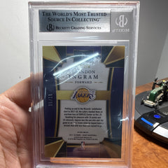 Panini Select Prizms Gold Brandon Ingram Lakers #67 BGS 9 Mint 05/101