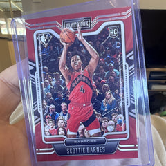 Panini 2021 22 Chronicles Playbook Scottie Barnes Rookie RC #284 Raptors0