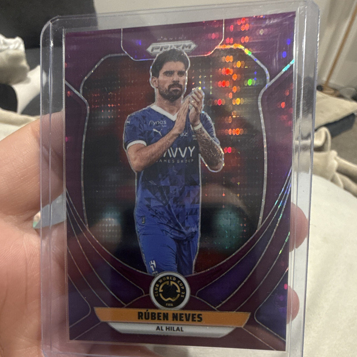 Panini Rúben Neves 2025 Prizm FIFA Club World Cup No.16 Al Hilal 08/750