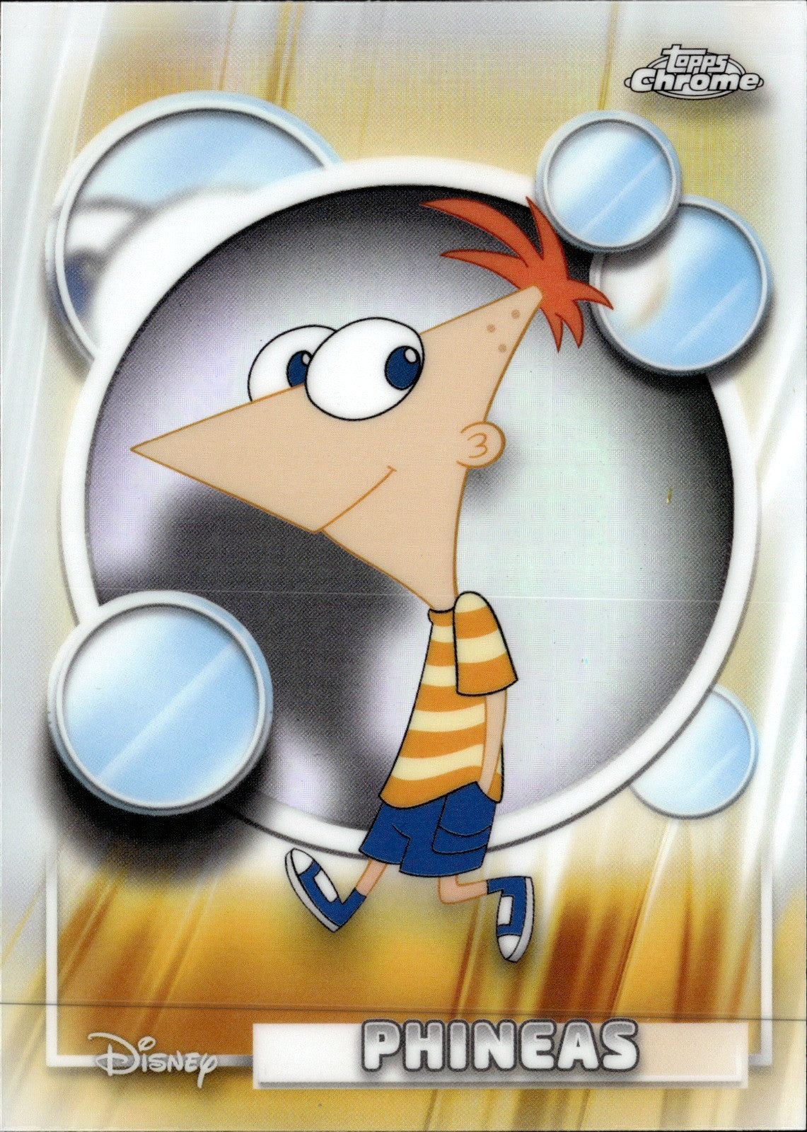Phineas Base Topps Chrome Disney 115 NM0