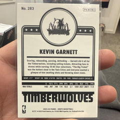 Panini 2023 24 NBA Hoops Kevin Garnett Base Set Minnesota Timberwolves #2831